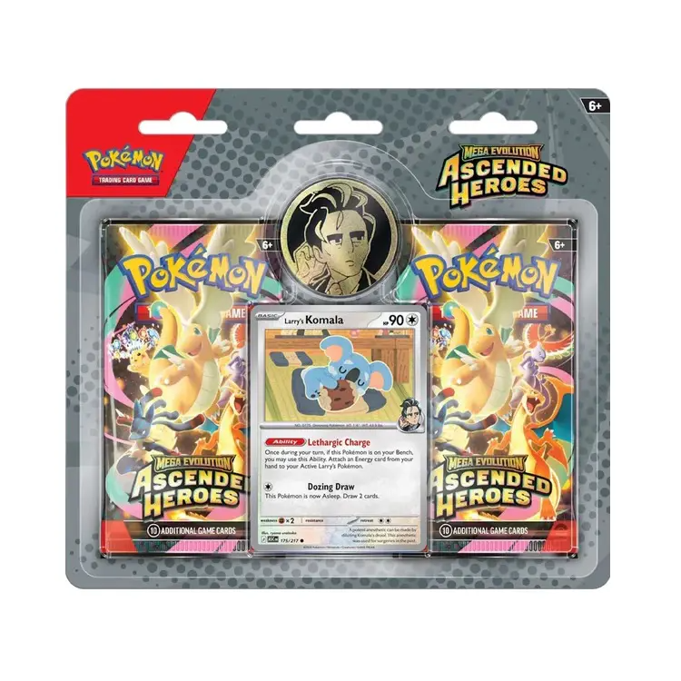 Pokémon TCG - Ascended Heroes 2-Pack Blister (Komala)