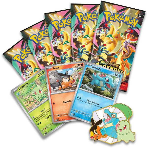 Pokémon TCG - Ascended Heroes Deluxe Pin Collection (First Partner)