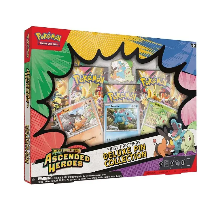 Pokémon TCG - Ascended Heroes Deluxe Pin Collection (First Partner)