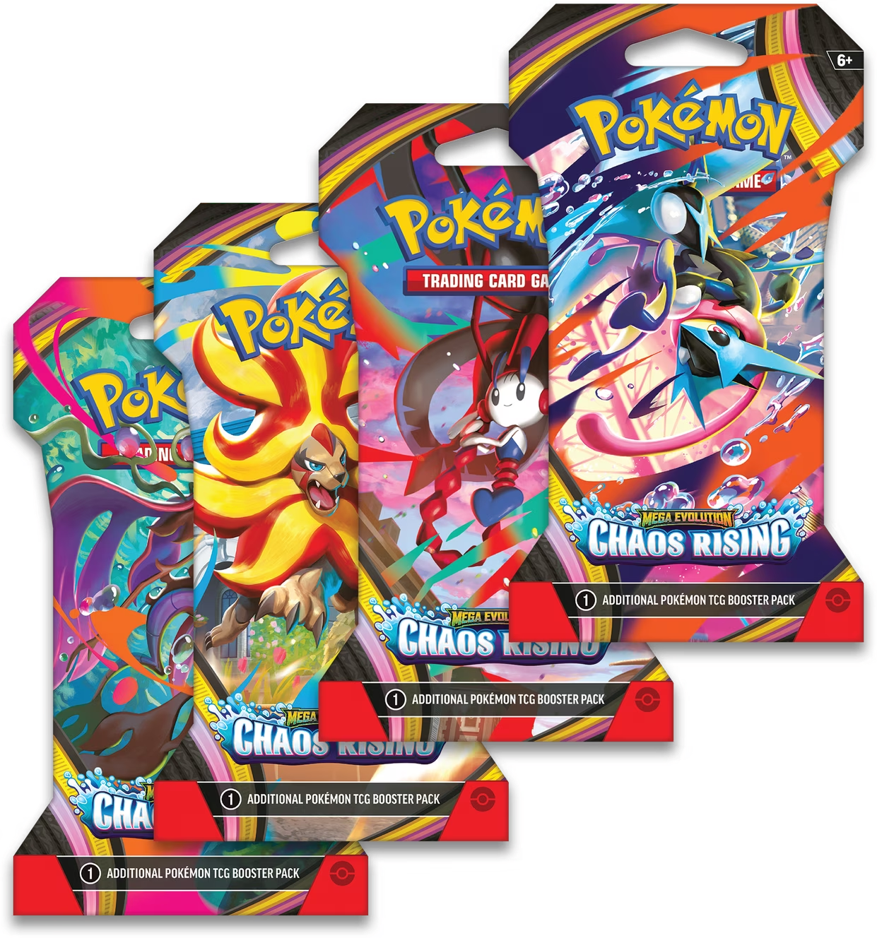 Pokémon TCG - Chaos Rising Sleeved Booster Pack