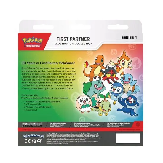 Pokémon TCG - First Partner Illustration Collection (Series 1)