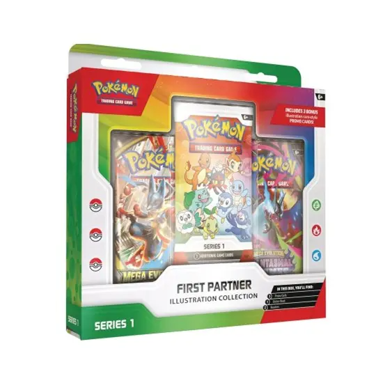 Pokémon TCG - First Partner Illustration Collection (Series 1)
